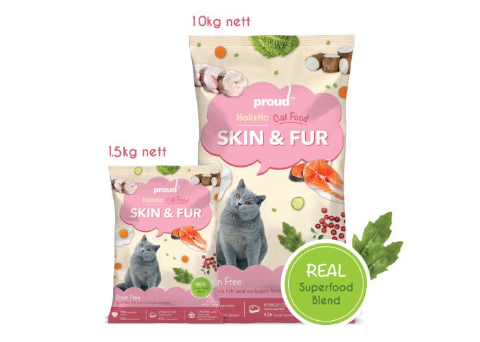 Holistic Cat Food Skin \u0026 Fur – Proud
