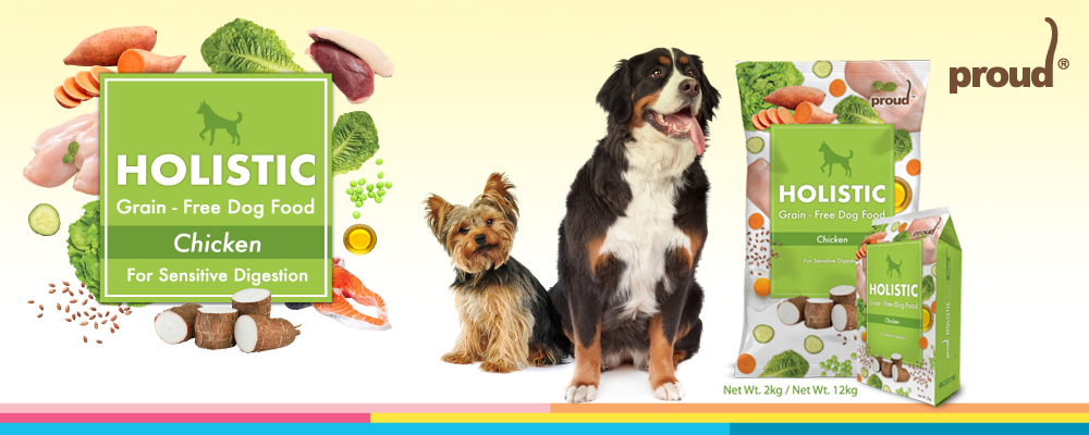 HOLISTIC Grain – Free Dog Food Chicken